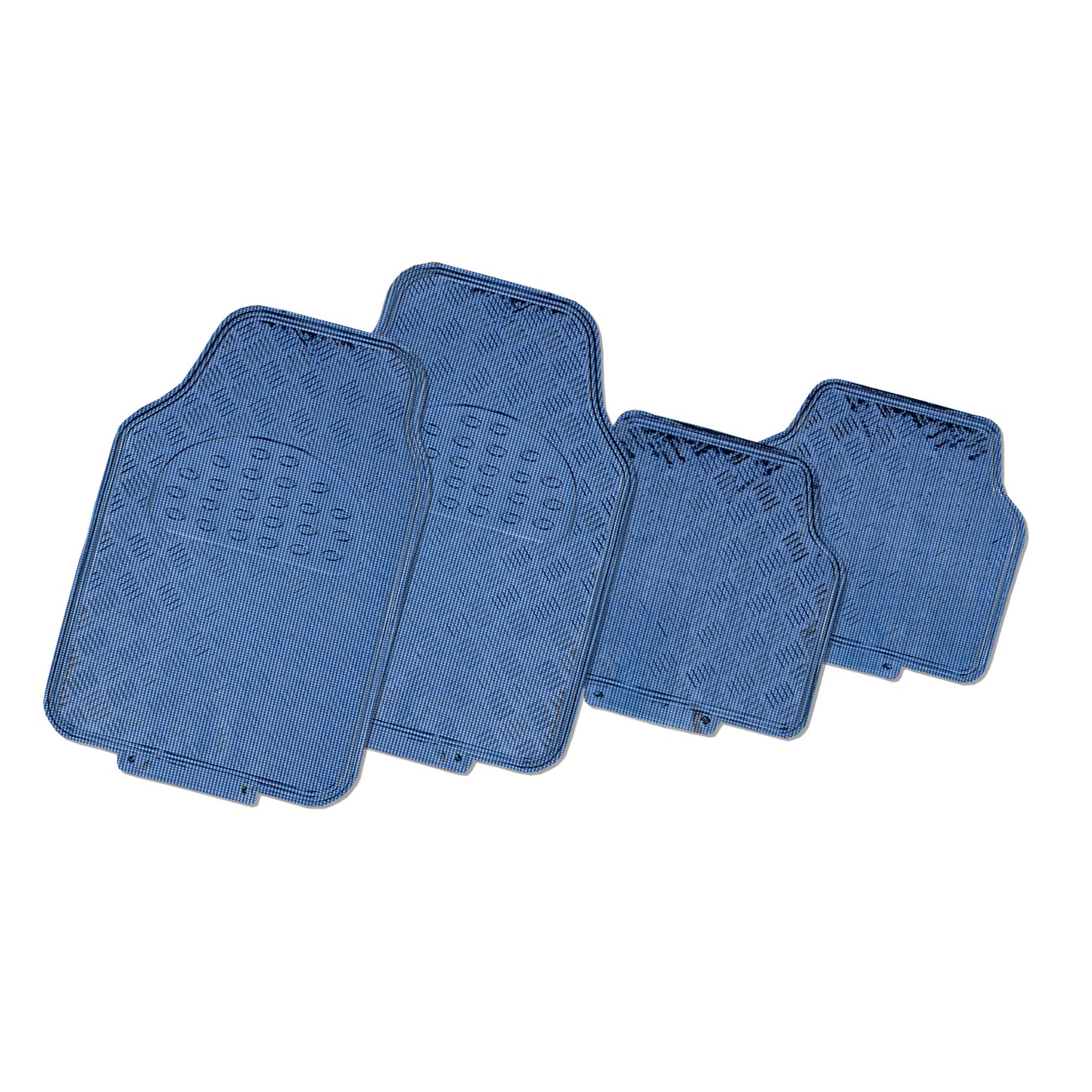 Covorase auto TUNING VivAuto, 4 buc. carbon