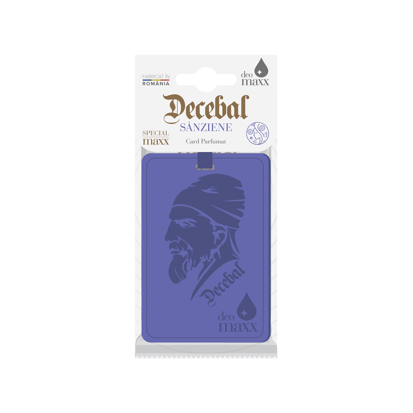 DeoMaxx Card parfumat Decebal - Sanziene