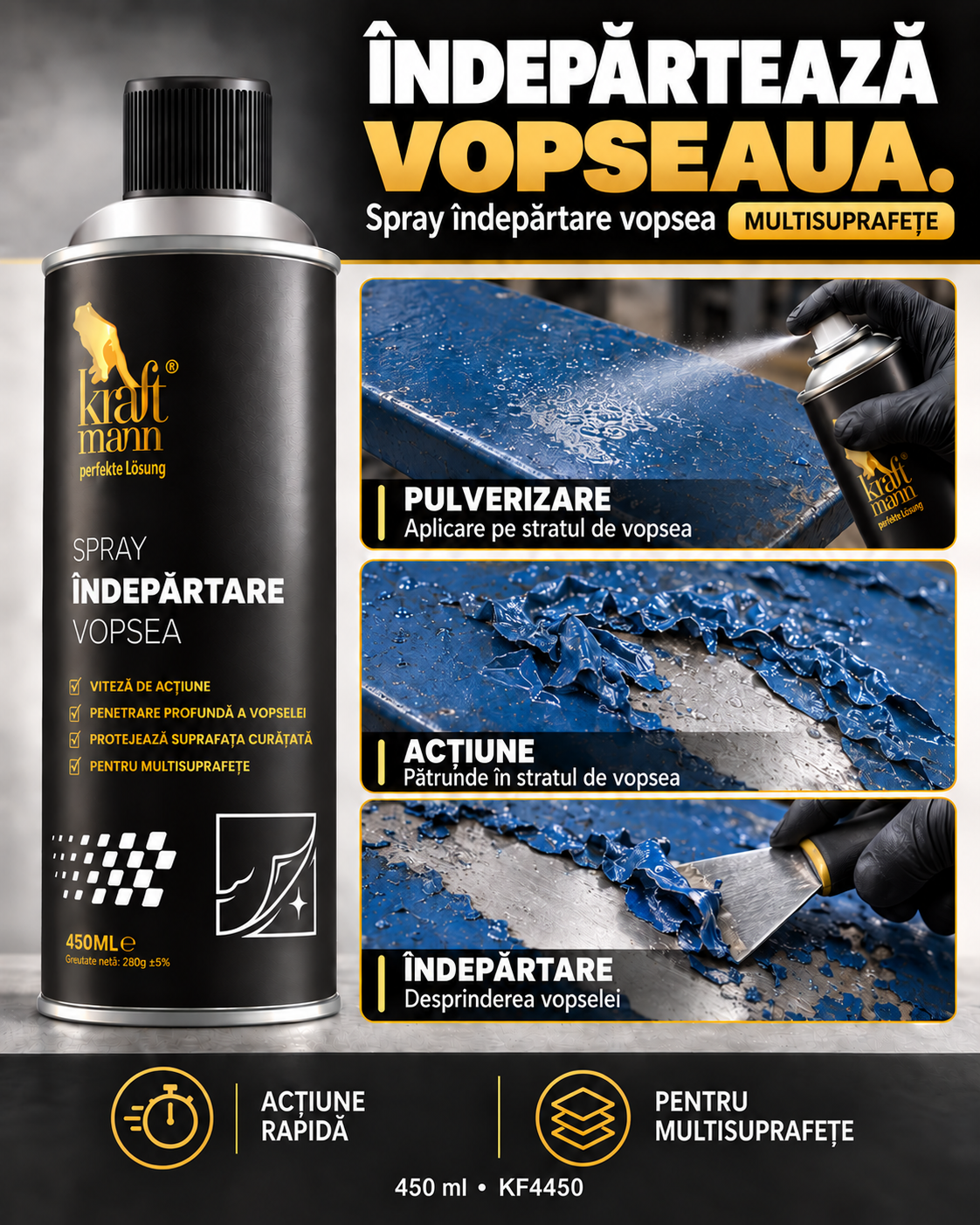 Spray îndepărtare vopsea