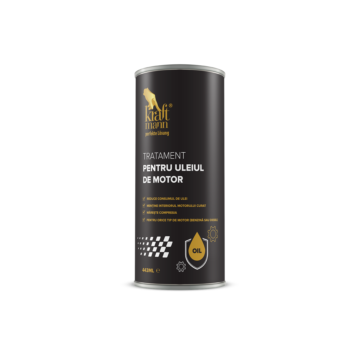 Tratament pentru uleiul de motor Kraftmann, 443 ml
