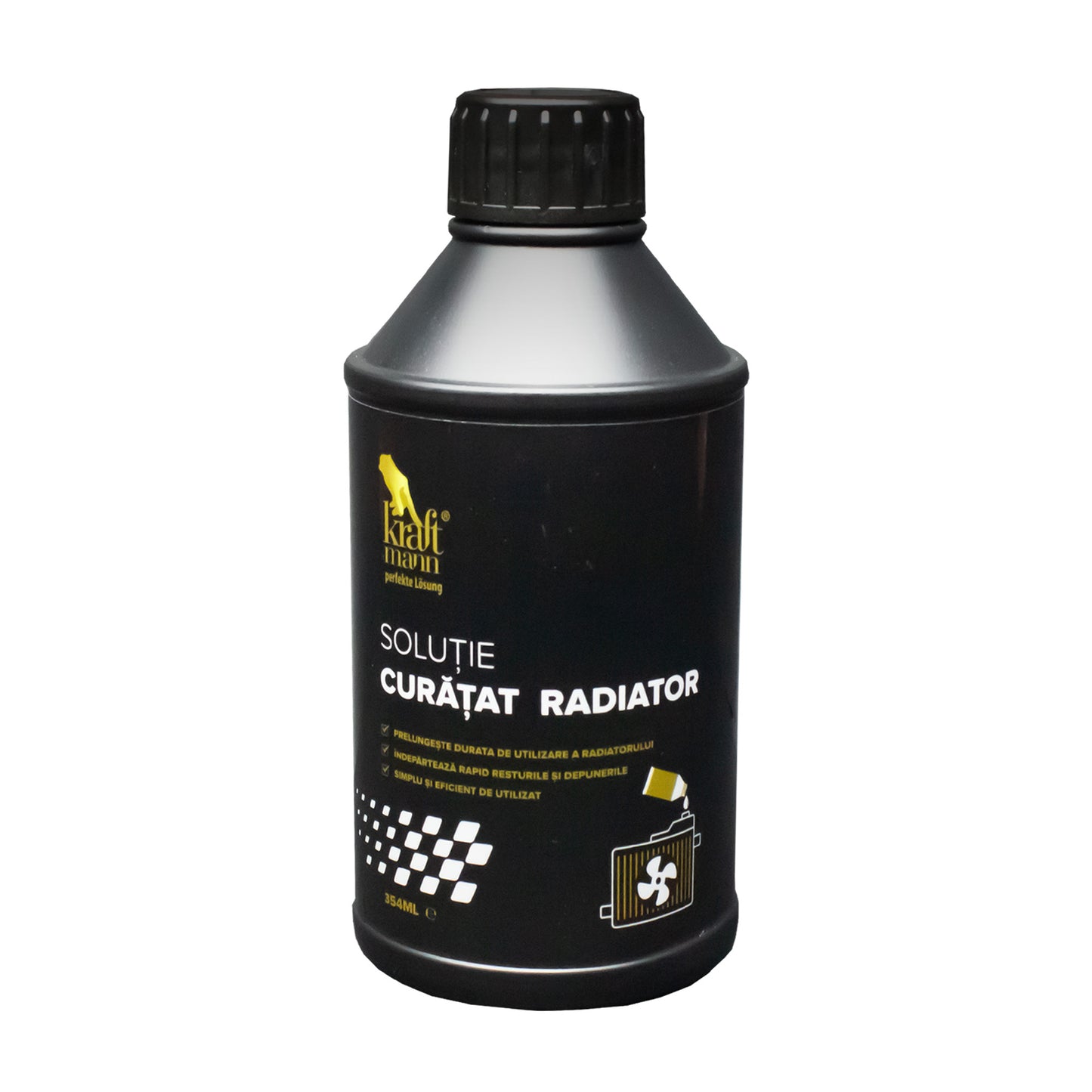 Solutie curatat radiator Kraftmann, 354ml