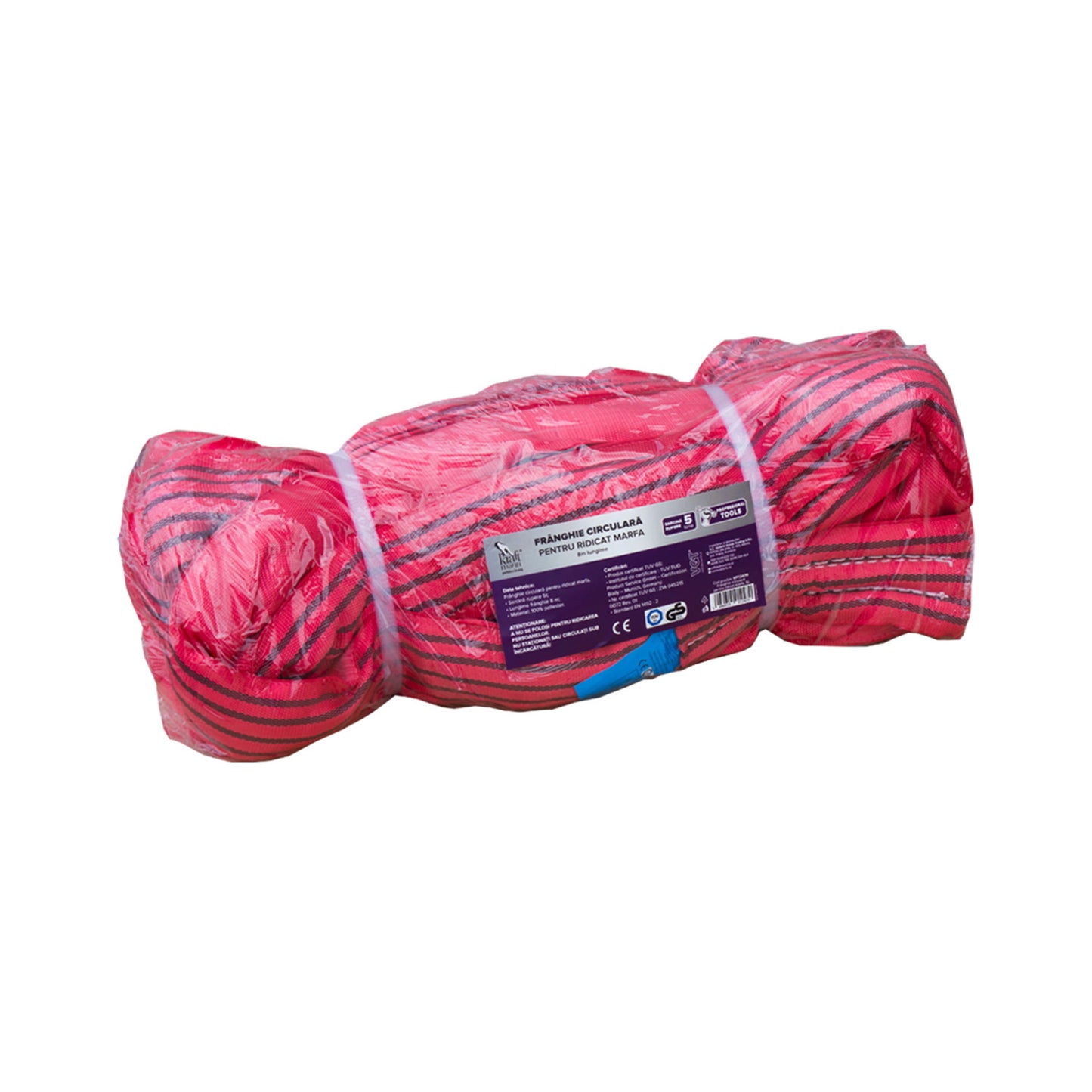 Franghie circulara Kraftmann, pentru ridicat marfa, sarcina max 5t, lungime 8m