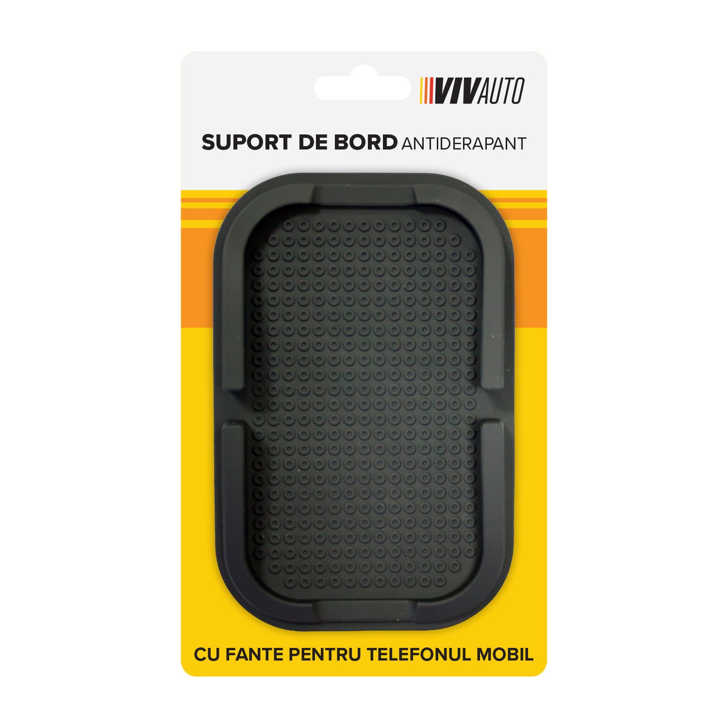 Suport bord antiderapant VivAuto cu fante pentru telefonul mobil