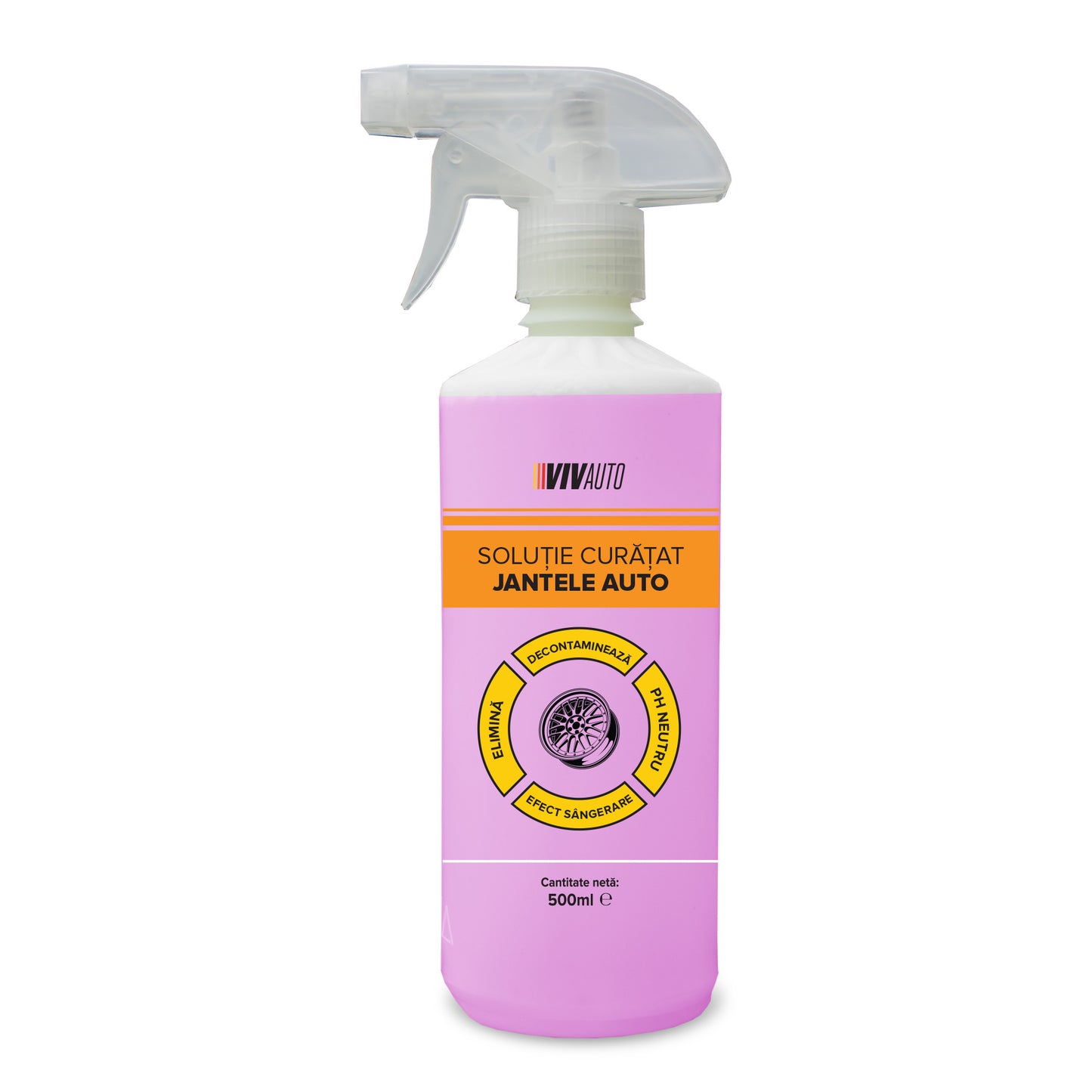 Solutie curatat jantele auto VivAuto, 500ml