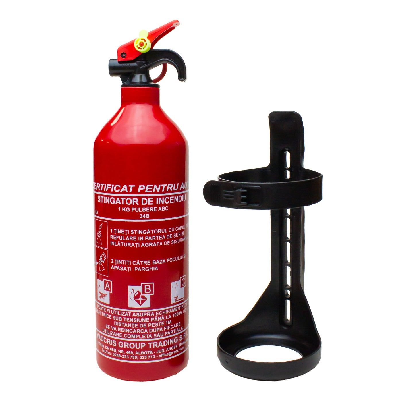 Stingator de incendiu P1 ABC autorizat R.A.R.