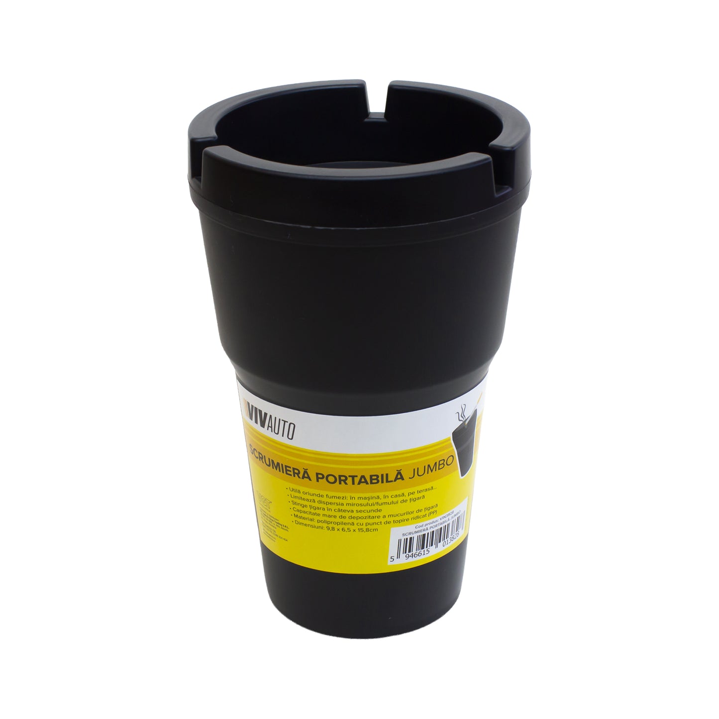 Scrumiera portabila Jumbo - VivAuto