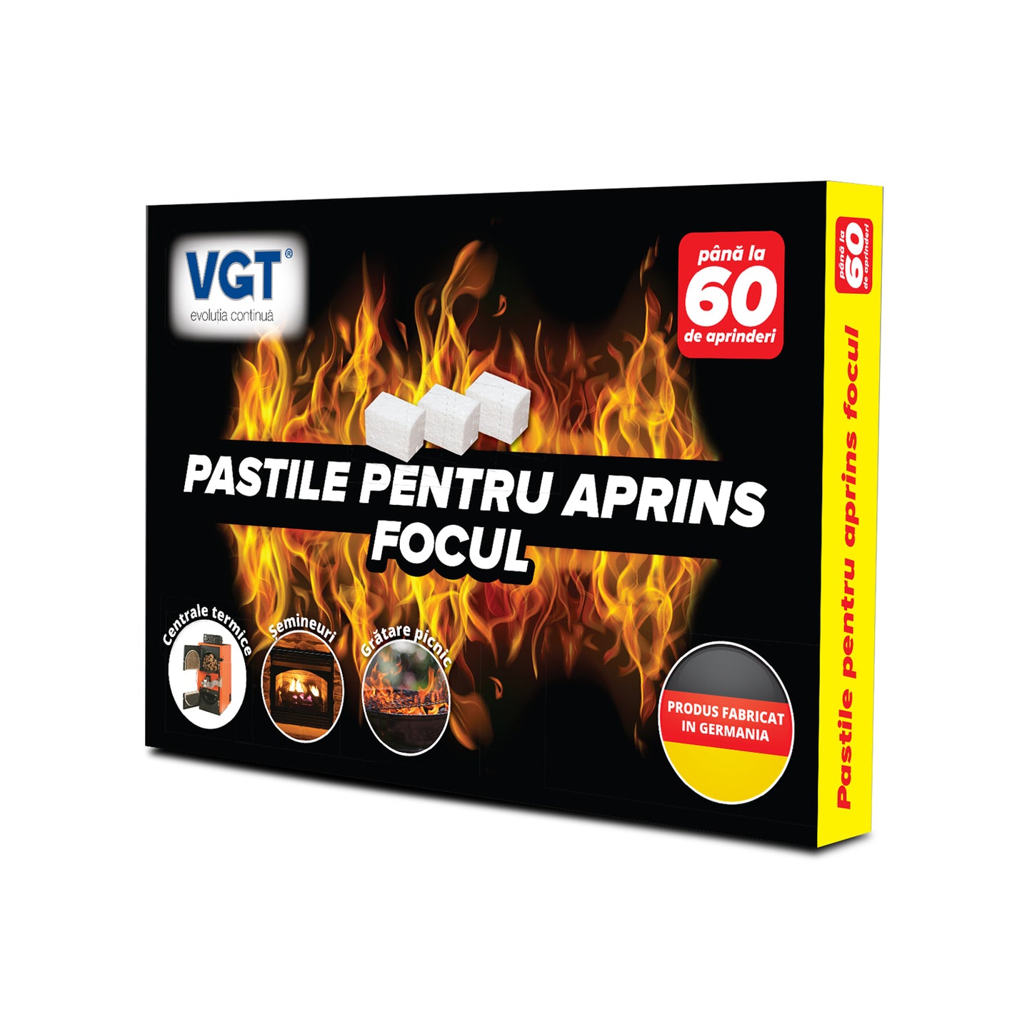 Pastile aprins focul