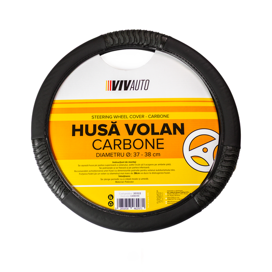 Husa volan CARBONE VivAuto