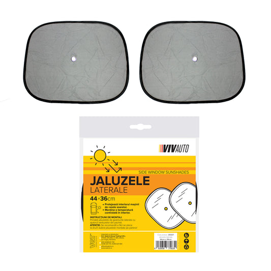 Jaluzele laterale VivAuto cu ventuza