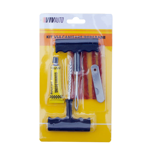 Kit vulcanizare/reparare anvelope VivAuto