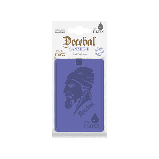 DeoMaxx Card parfumat Decebal - Sanziene