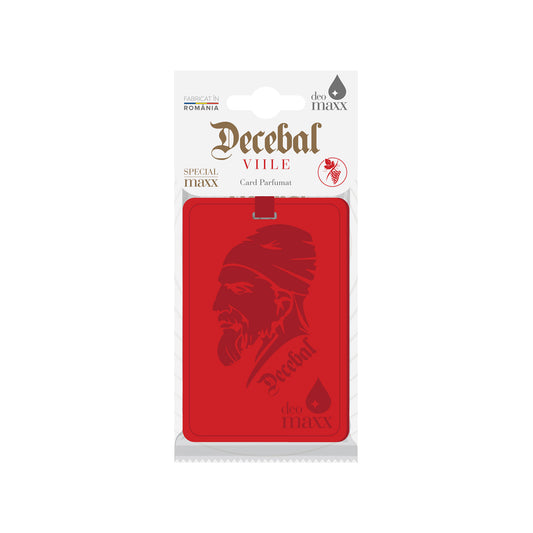 DeoMaxx Card parfumat Decebal - Viile