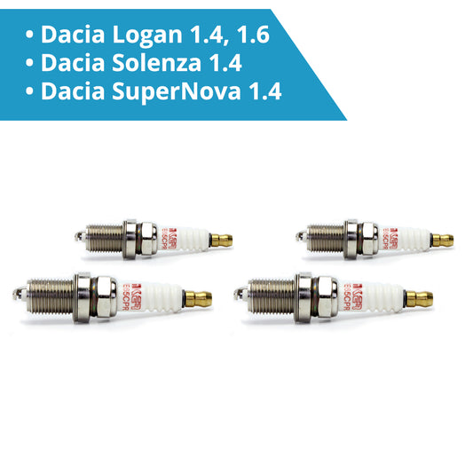 Set bujii Enker, Logan, SuperNova, set 4 buc.