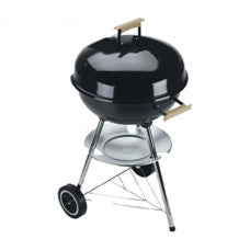 Grătar picnic rotund cu capac și roți