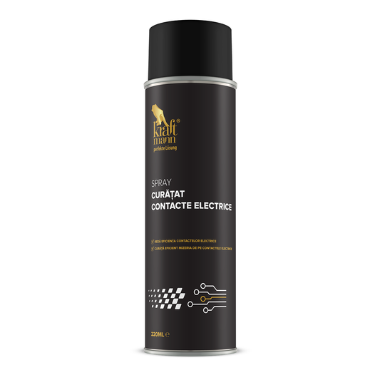 Spray curatat contacte electrice Kraftmann,  220 ml