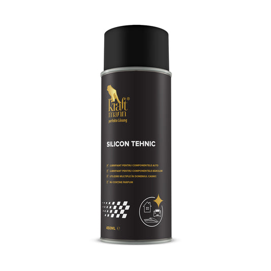 Spray silicon tehnic Kraftmann, 450ml