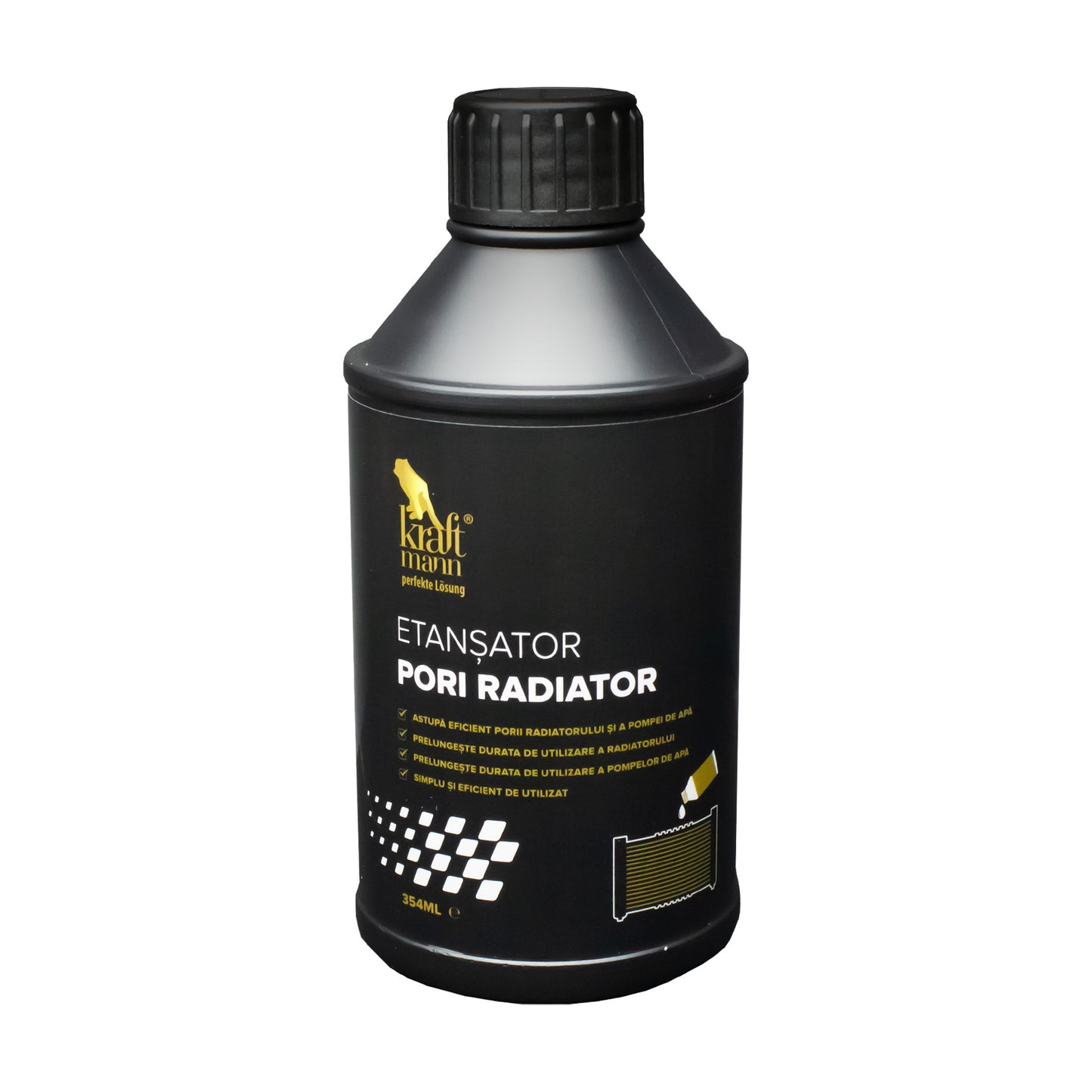 Etansator pori radiator Kraftmann, 354ml
