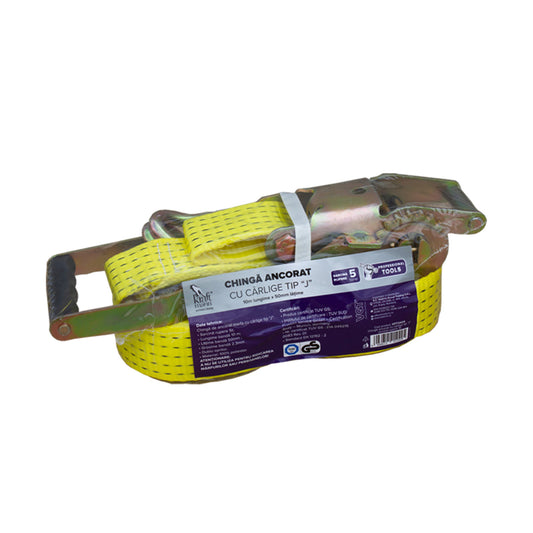 Chinga ancorat Kraftmann, sarcina maxima 5t, 10m lungime, dublu opritor