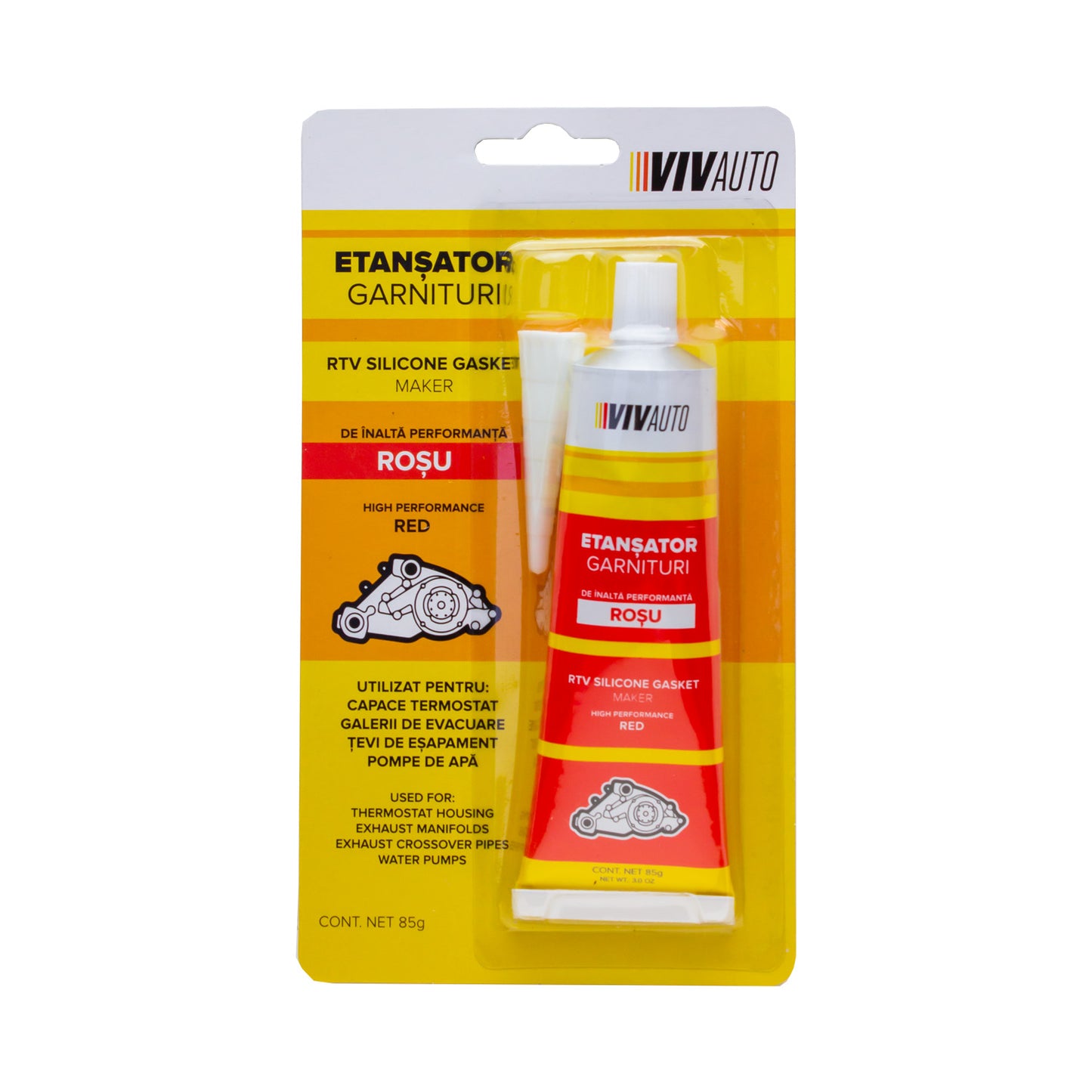 Etansator VivAuto pentru garnituri  - rosu