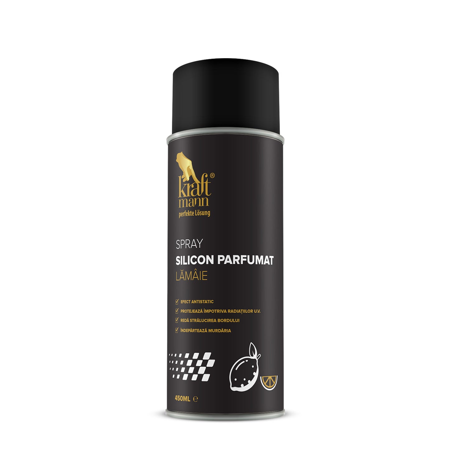 Spray silicon parfumat Kraftmann, diverse parfumuri, 450ml