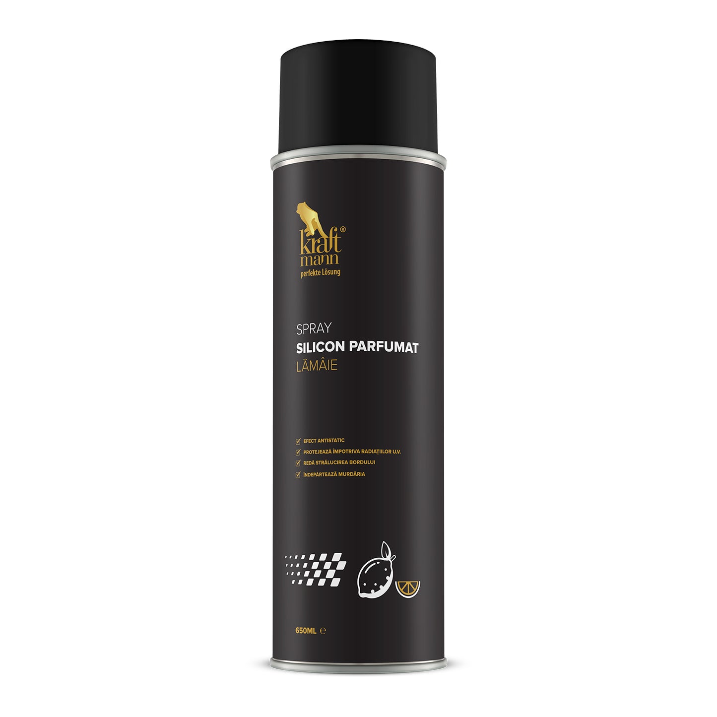 Spray silicon parfumat Kraftmann, diverse parfumuri, 650ml