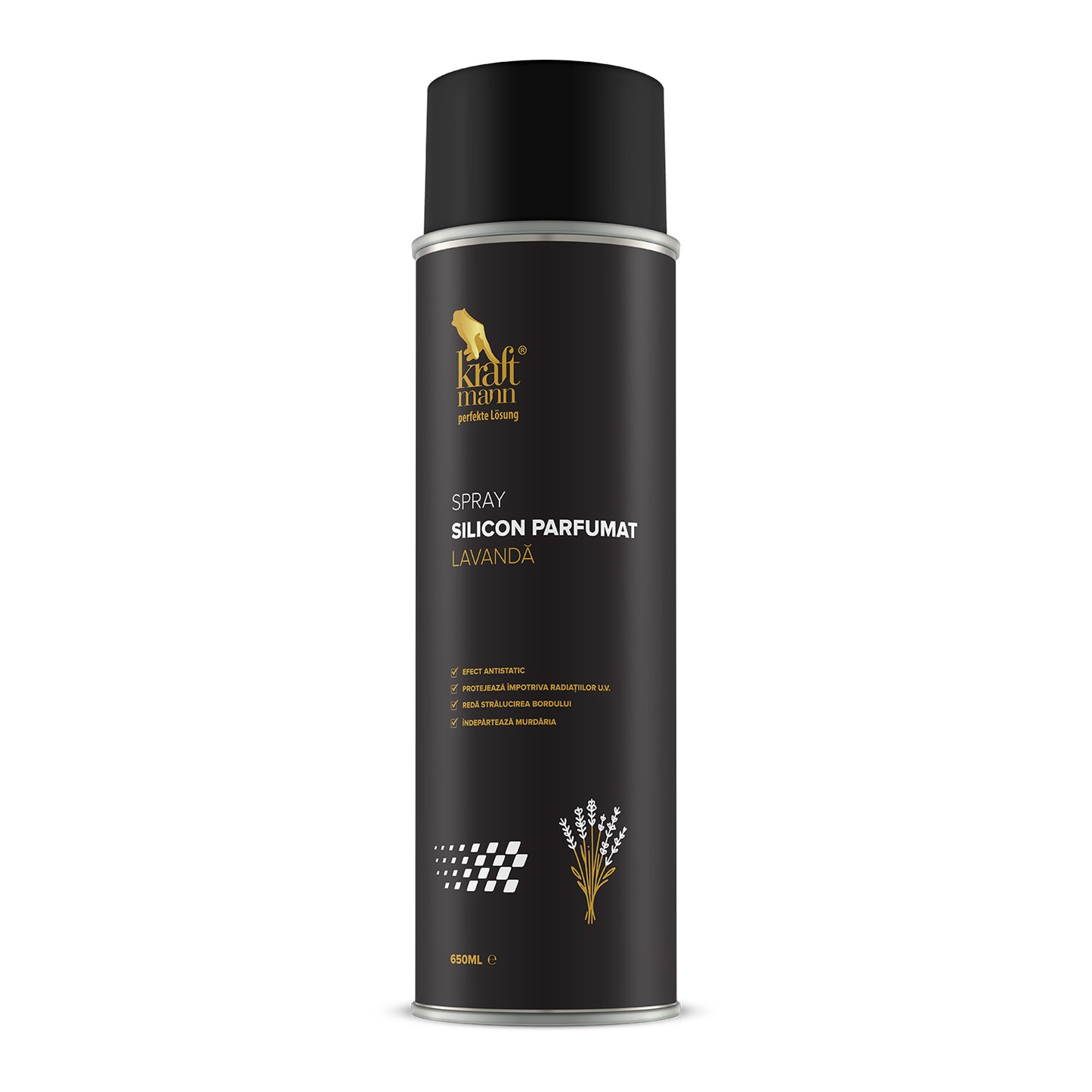 Spray silicon parfumat Kraftmann, diverse parfumuri, 650ml