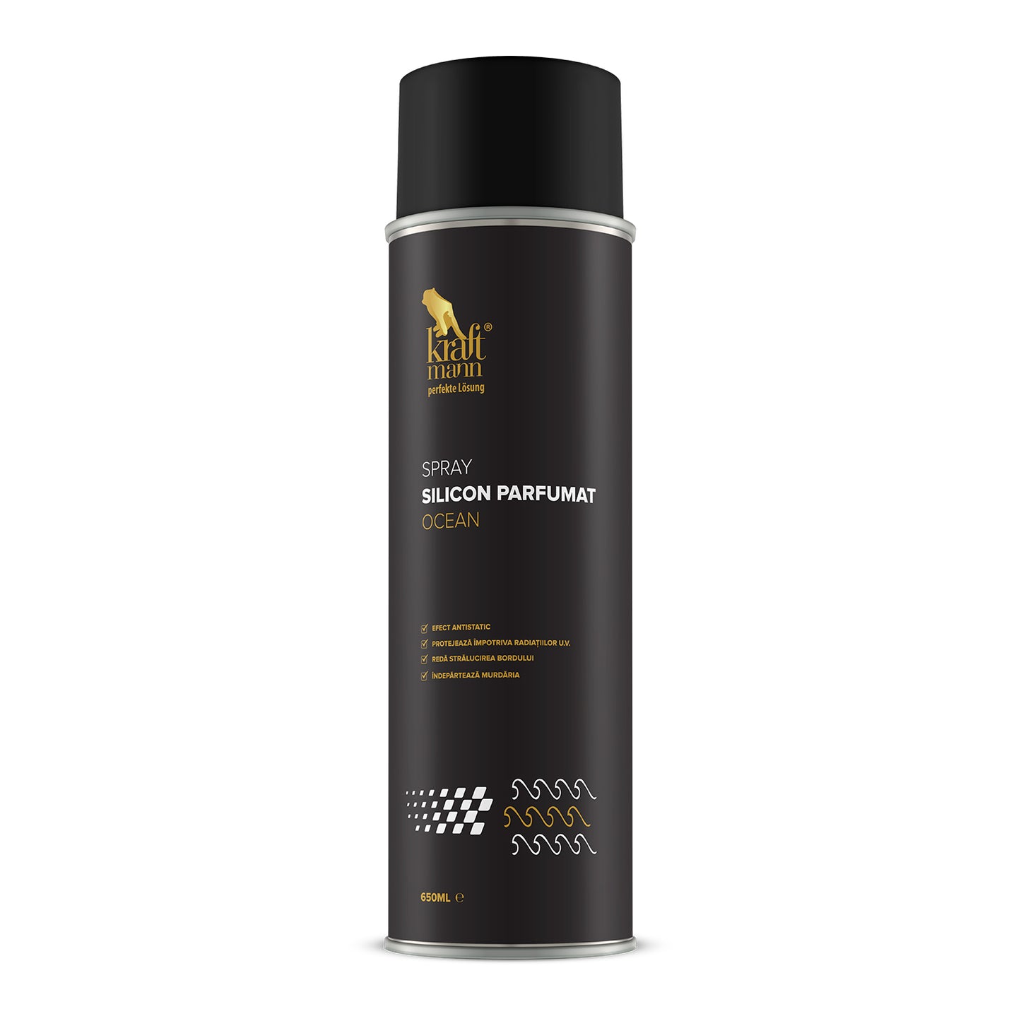 Spray silicon parfumat Kraftmann, diverse parfumuri, 650ml