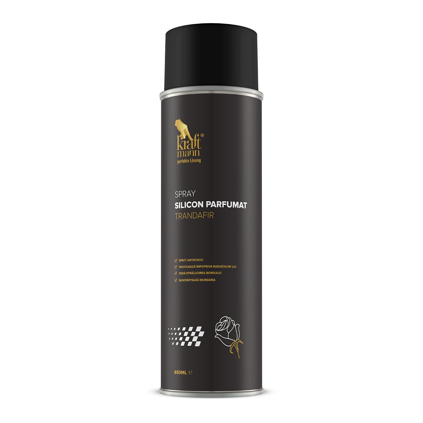 Spray silicon parfumat Kraftmann, diverse parfumuri, 650ml