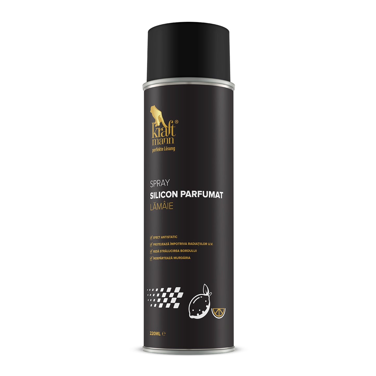 Spray silicon parfumat Kraftmann, diverse parfumuri, 220ml