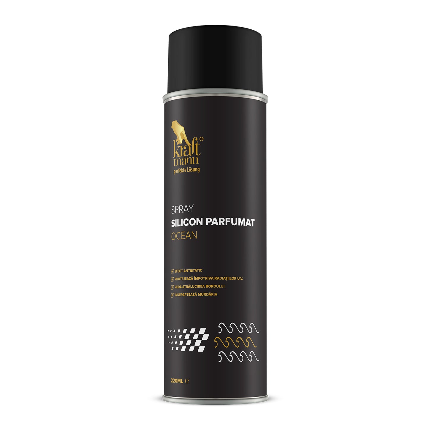 Spray silicon parfumat Kraftmann, diverse parfumuri, 220ml