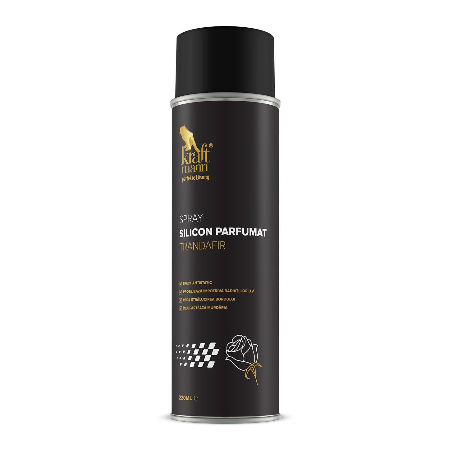 Spray silicon parfumat Kraftmann, diverse parfumuri, 220ml