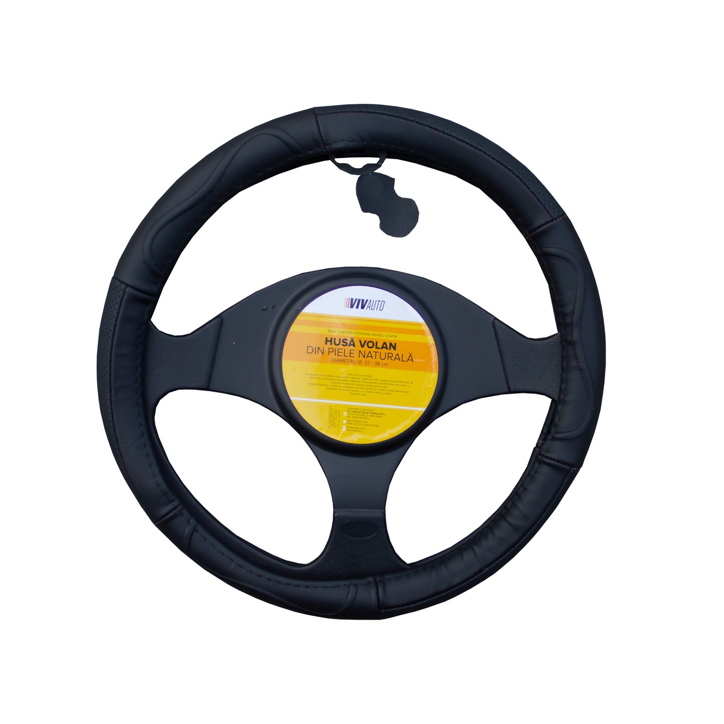 Husa volan piele naturala VivAuto