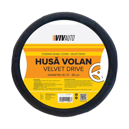 Husa volan VELVET DRIVE VivAuto