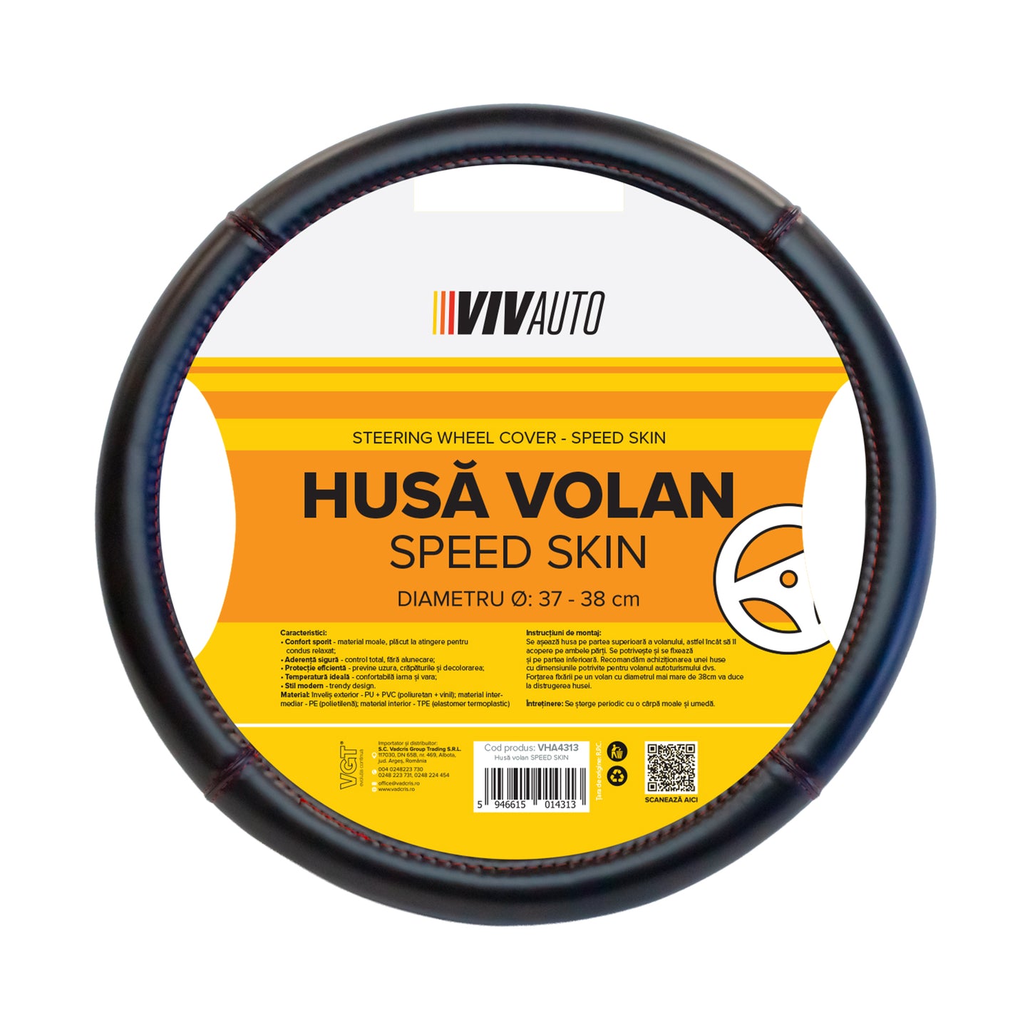 Husa volan SPEED SKIN VivAuto