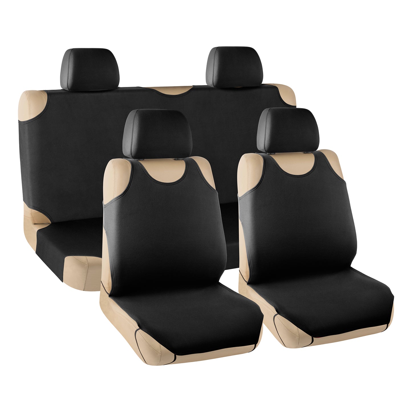 Huse auto tip maiou, set 8 piese