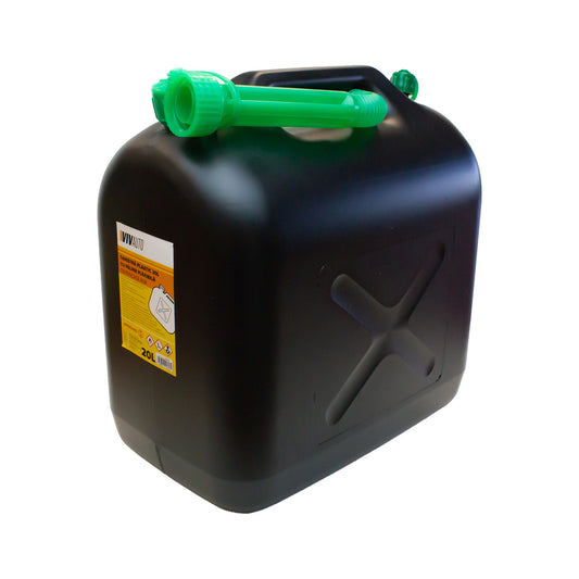 Canistra din plastic VivAuto cu palnie flexibila, 20L