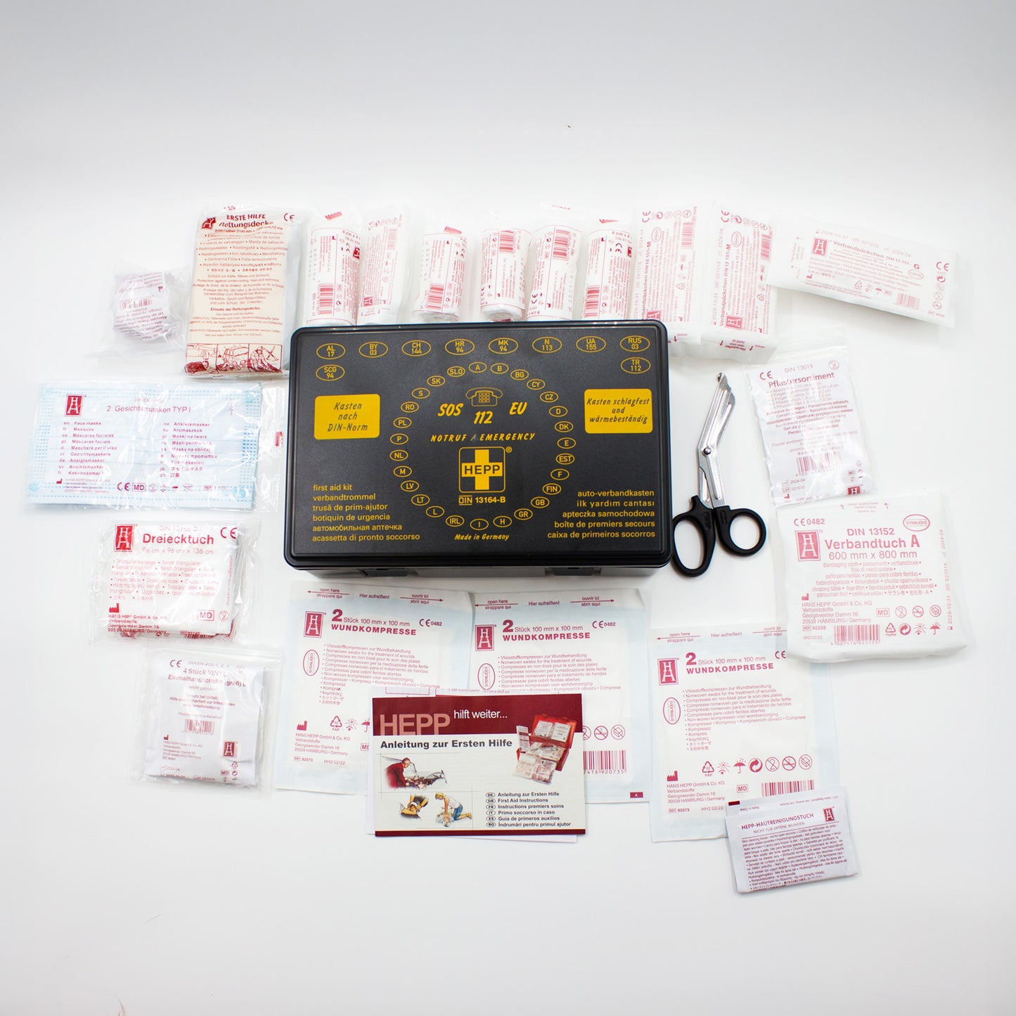 Trusa sanitara auto certificata R.A.R., marca HEPP
