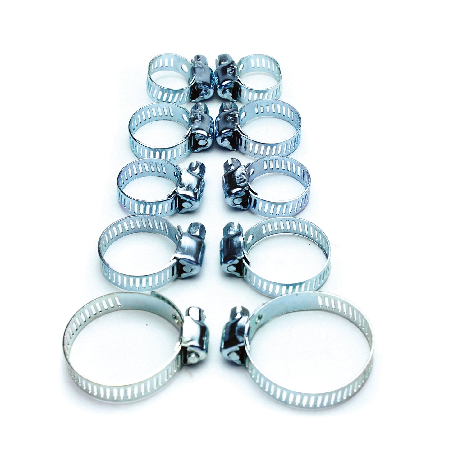 Coliere metalice VivAuto, set 10 buc./blister