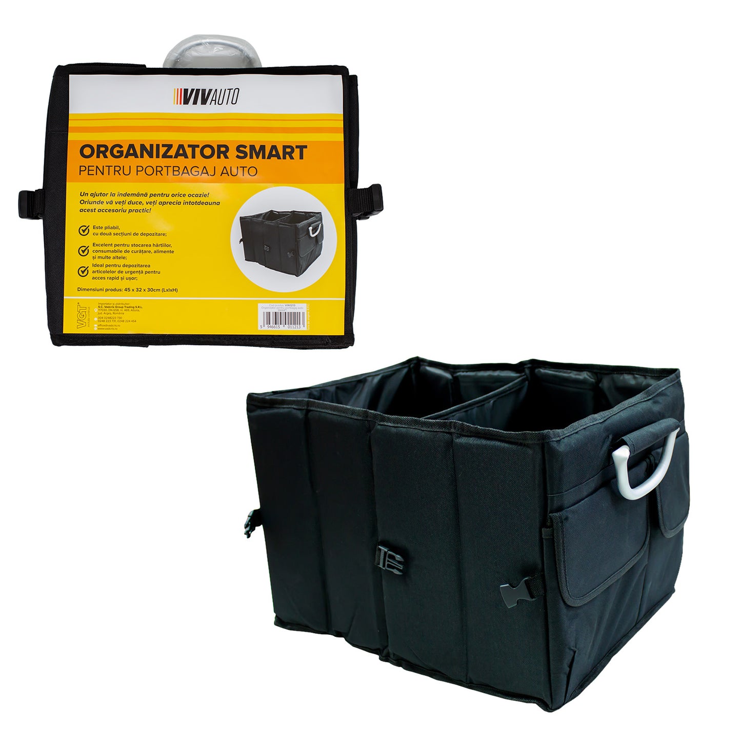 Organizator SMART VivAuto pentru portbagaj auto