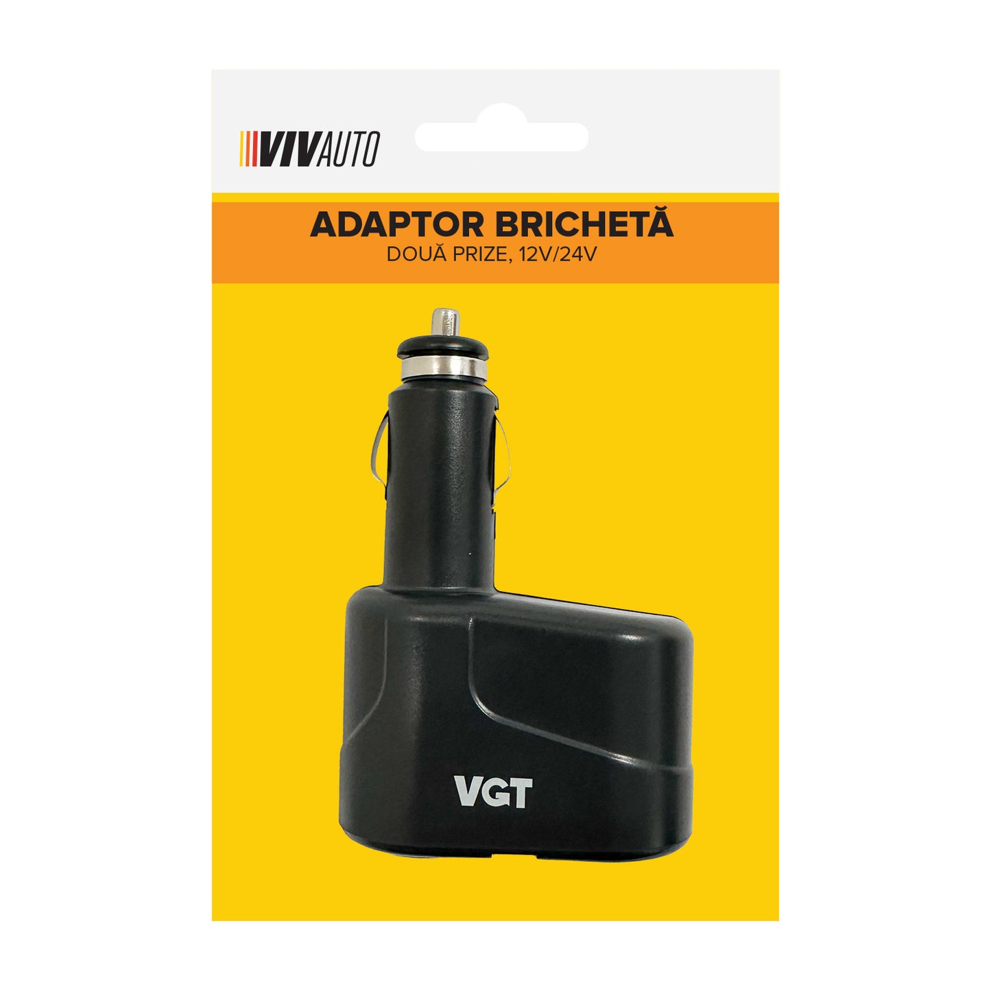 Adaptor 2 prize VivAuto pentru bricheta auto