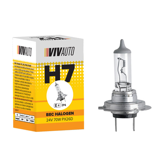 Bec halogen VivAuto H7 24V 70W