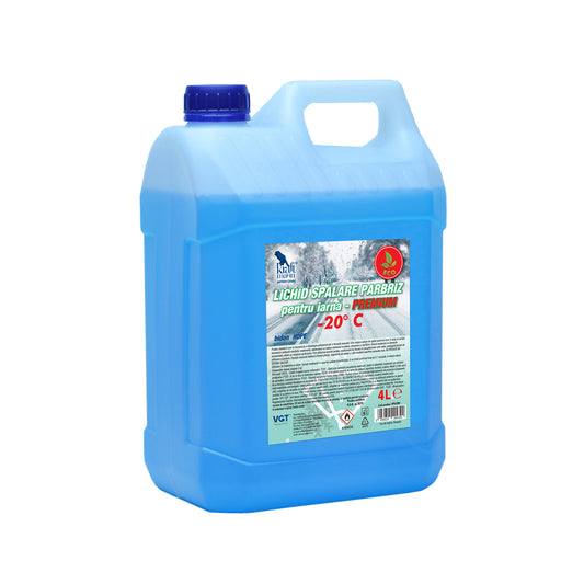 Lichid spalare parbriz premium Kraftmann pentru iarna, -20°C, 4L