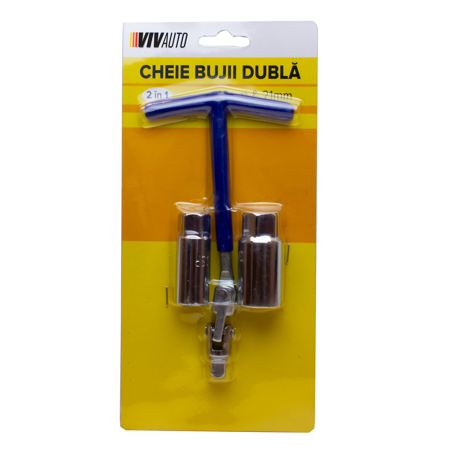 Cheie dubla articulata pentru bujii VivAuto