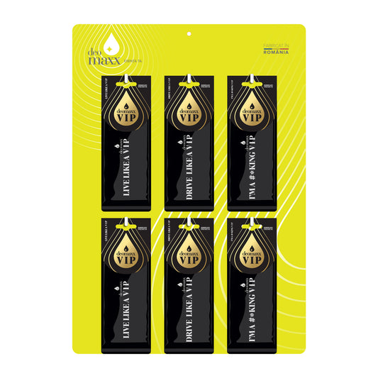 DeoMaxx plansa expunere odorizanti VIP carton 30 bucati